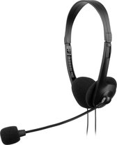 Tacens Anima AH118 hoofdtelefoon/headset Bedraad Hoofdband Oproepen/muziek Zwart