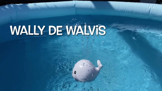 Jouets de bain - Wally la baleine - BLANC - Jouet de bain - Jouet de bain -  Lumineux 