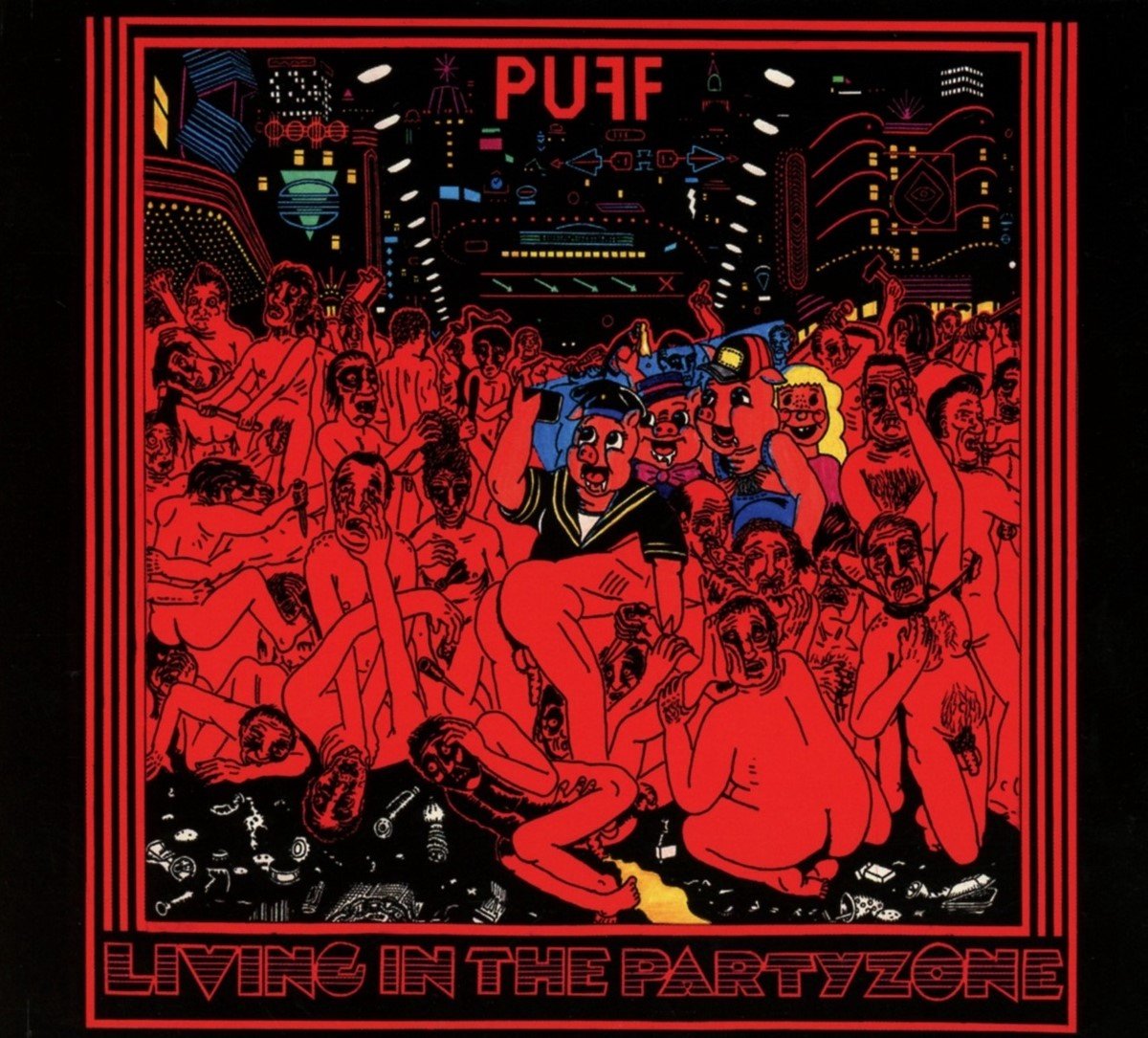 PUFF! - Living In The Partyzone (CD)