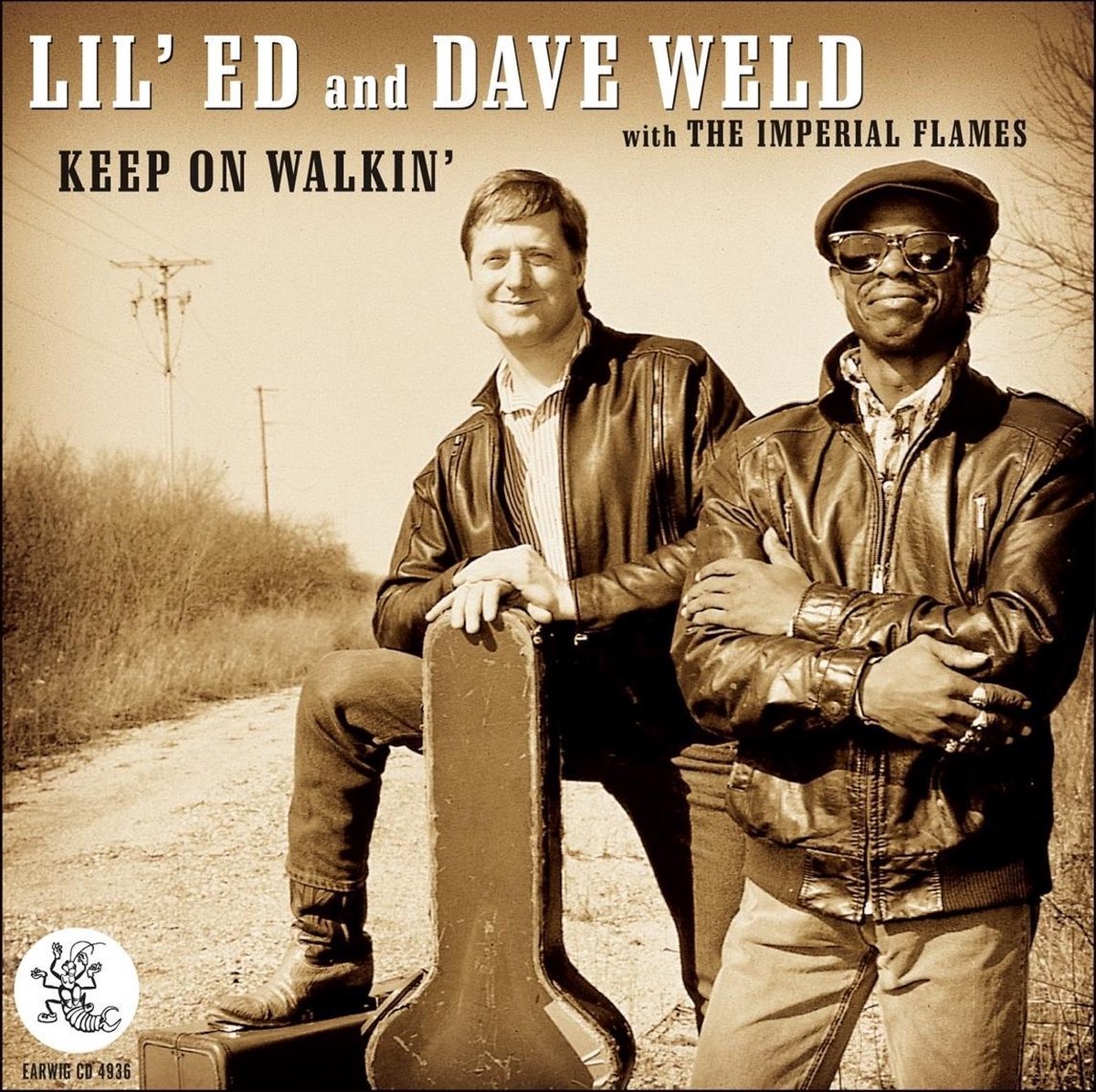 Lil' Ed Williams And Dave Weld With the Imperial Flames - Keep On Walkin' (CD)