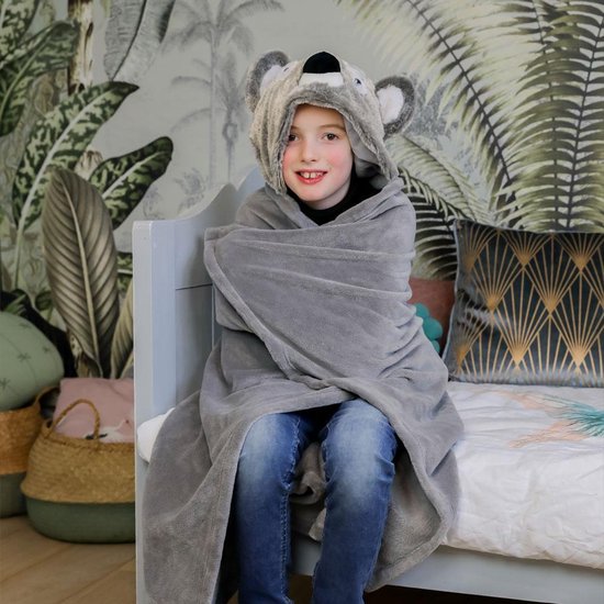 Manteau à capuche en mouton synthétique - pull&bear