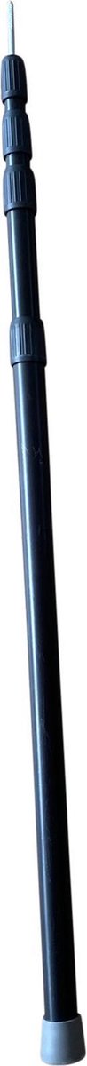CampGuru Tarp Pole 250 - aluminium stok voor tarpen - 4 delen - zwart