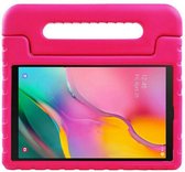 Case2go - Tablet hoes geschikt voor Samsung Galaxy Tab A 8.0 (2019) - Schokbestendige case met handvat - Magenta