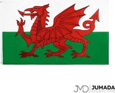Jumada's Welshe Vlag - Flag of Wales - Vlag Wales - Vlaggen - Polyester - 150 x 90 cm