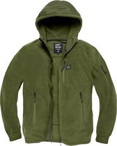 Vintage Industries Lanford polar fleece jacket olive