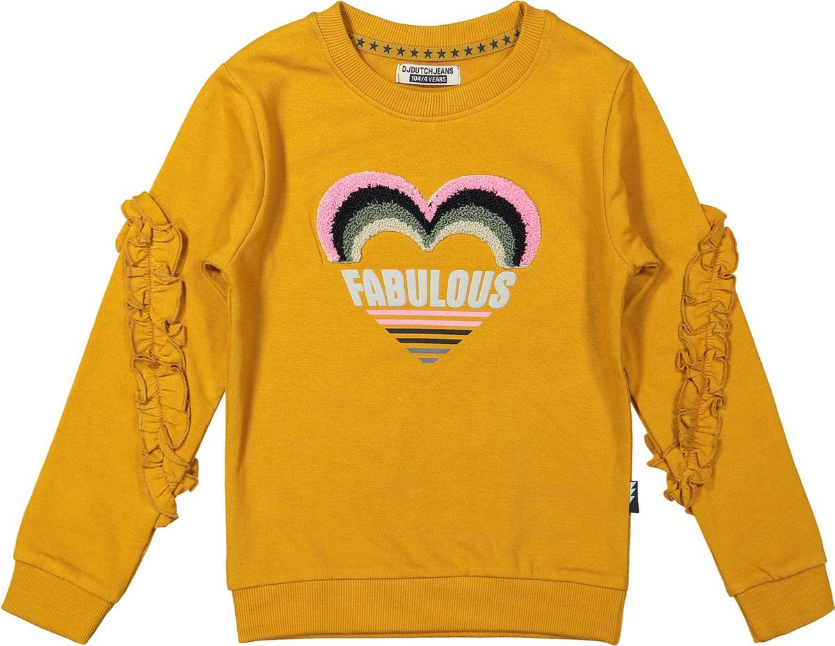 DJ Dutchjeans - Trui Camel Fabulous - Maat 128