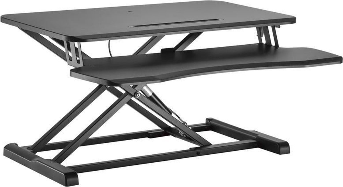 Equip 650840 flat panel bureau steun Zwart