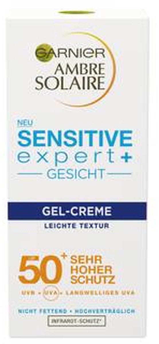 Garnier Ambre Solaire zonnebrandgel Gezicht 50 ml