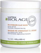 Matrix Biolage R.A.W. Re-Bodify Clay Maske – 400 Ml, Für Feines Haar, Mit Ingwer & Kaolin
