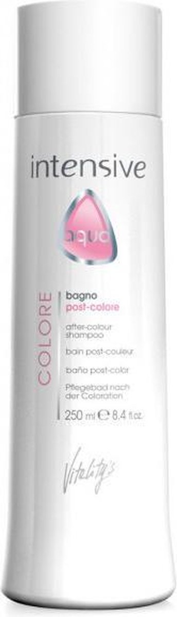 Vitality’s Intensive Aqua Color Shampoo 250ml - Normale shampoo vrouwen - Voor Alle haartypes