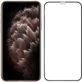 Smartphonica iPhone 11 Pro Max full cover tempered glass screenprotector van gehard glas met afgeronde hoeken geschikt voor Apple iPhone 11 Pro Max