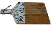 Floz serveerplank - houten snijplank - natuurlijke kleuren - handgemaakt en fairtrade