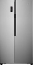 ETNA AKV578RVS - Amerikaanse koelkast - No Frost - LED Display - RVS