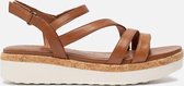 Tamaris Greenstep sandalen cognac - Maat 37