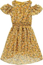 Yellow Flowers  | Dress |Girls| Maat 122
