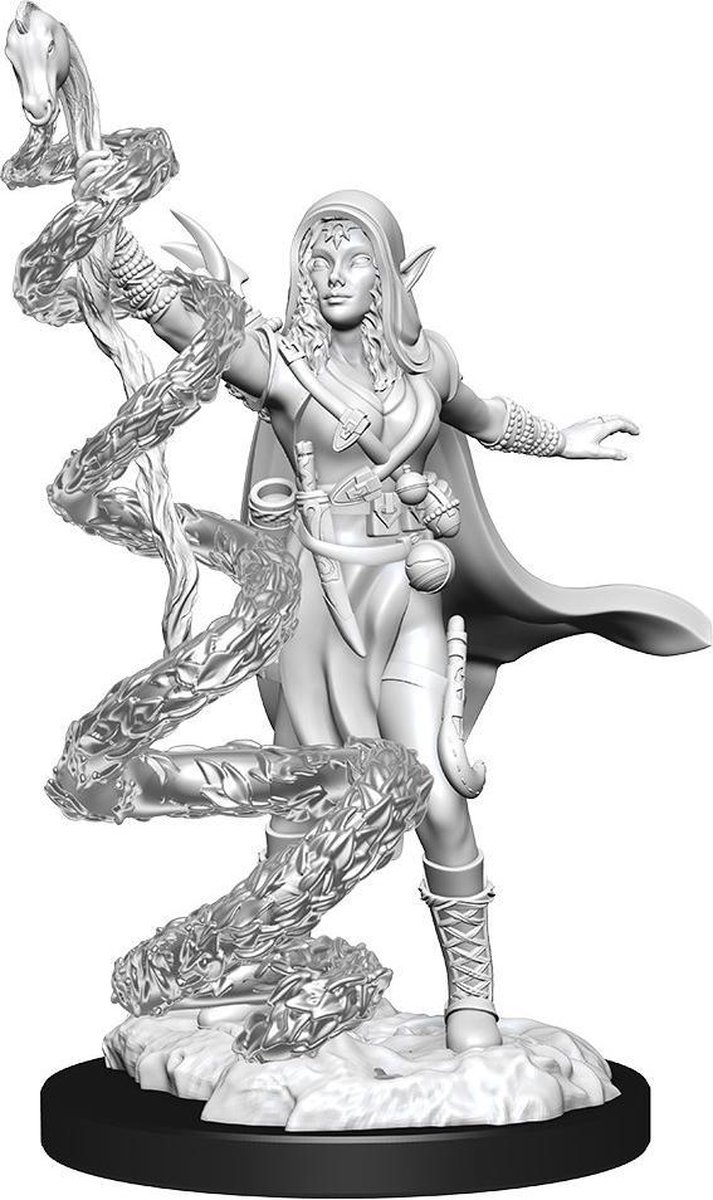 Magic the Gathering Miniatures - Joraga Warcaller and Joraga Treespeaker - Miniatuur - Ongeverfd