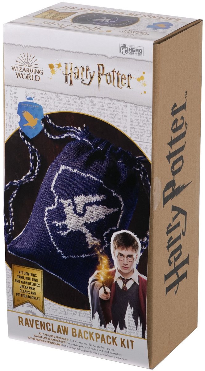 Eaglemoss: Harry Potter - Ravenclaw Drawstring Gebreid pakket