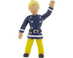 Comansi Speelfiguur Fireman Sam: Penni 8 Cm Blauw/geel