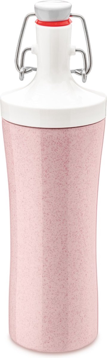 Waterfles, 425 ml, Organic Roze - Koziol | Plopp To Go