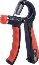 BOTC® Verstelbare Handtrainer - Handtrainer - 5 tot 60 KG - Vingertrainer - Grip Trainer- Rood en Zwart