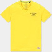 T-shirt V-hals Te Puke Sunflower Yellow (21CN713 - 659)