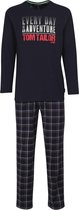 Tom Tailor Heren Pyjama- Donkerblauw  - Maat M