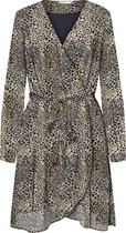 ONLY ONLSTAR L/S WRAP DRESS WVN Dames Jurk - Maat S