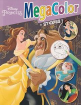 Disney - Princess II - Kleurboek - Stickerboek - Vakantieboek