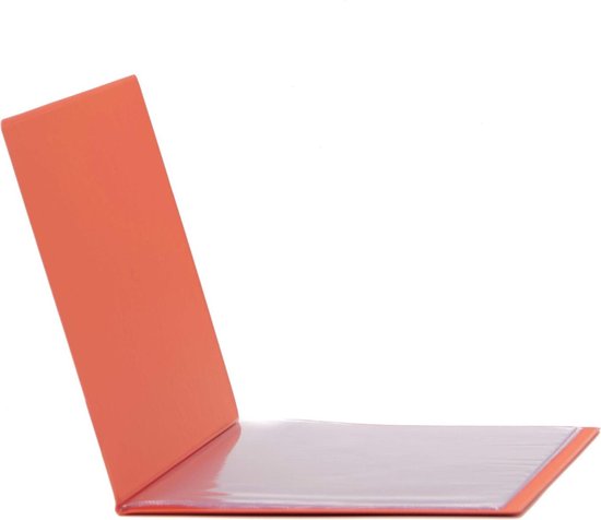 Foto: Goodline pvc portfoliomap geschikt voor 8 pagina s type classic oranje