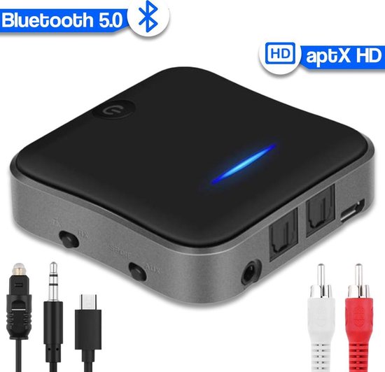 Bluetooth Audio Transmitter & 2-in-1 Audio Receiver | Low latency | Beste  kwaliteit |... | bol.com