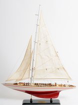 Model van een houten Zeilboot