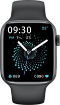Good lifehacks - Smartwatch - Horloge - Alternatief Apple Watch - Dames - Heren - Belfunctie - Bloeddrukmeter - Hartslagmeter - Sport - Rechthoekig - Zwart