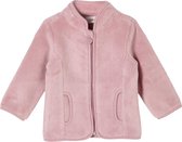 s.Oliver Baby Sweater - Lange mouw - Teddystof met rits - Maat 80