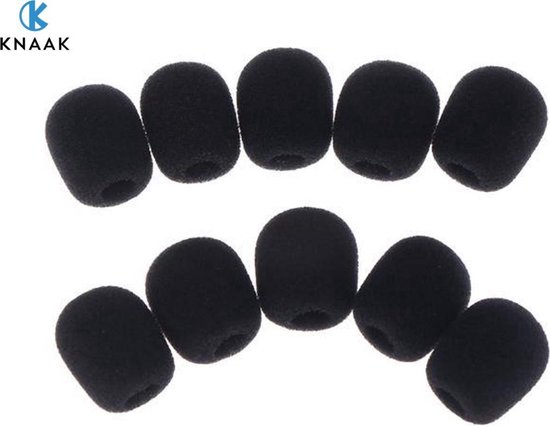 10 stuks popbescherming microfoon, windbescherming, mini