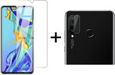 Beschermglas Huawei P30 Lite Screenprotector 1 stuk - Huawei P30 Lite Screenprotector - Huawei P30 Lite Screen Protector Camera - 1 stuk