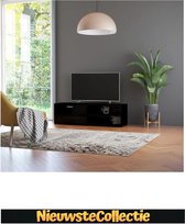 {LUXE OP=OP!! } Tv meubilair - Spaanplaat - Hoogglans zwart - Kast - Designer - Meubel - TV - Woonkamer - Slaapkamer - Nieuwste Collectie