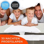 Matraswig Premium met band - Incl. 4 Gratis Dekenclips - 200x16cm - Bedbinder - T-stuk Matras - Tussenstuk - Liefdesbrug - Kerstcadeau - Voor Mannen - Voor Vrouwen - Kerst Cadeau Voor Man - Vrouw - Cadeautjes