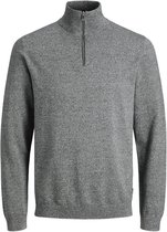 Jack & Jones Trui Jjebasic Knit Half Zip Noos 12190171 Navy Blazer/twisted W. Mannen Maat - L