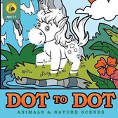 Learn & Play Kids Activity Books- Dot to Dot Animals & Nature Scenes