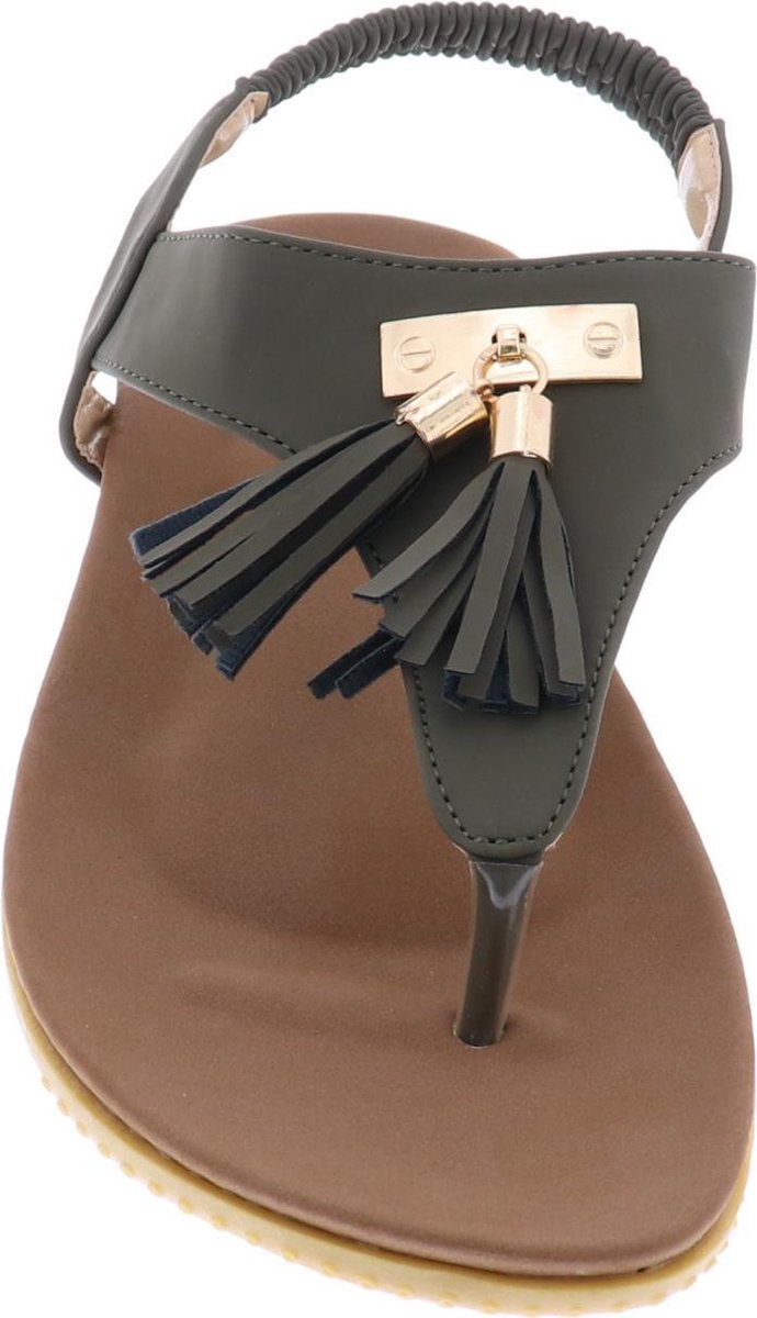 MRCH. Label Charlie Dames Sandalen - Groen - Maat 36