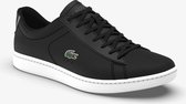 Lacoste Carnaby BL21 1 SMA Heren Sneakers - Black/White - Maat 44.5