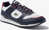 Lacoste Partner Piste 0121 3 Heren Sneakers - Off White/Navy - Maat 42.5