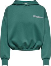 Only Trui Onlcooper Life L/s Reg Hood Swt 15248996 Mallard Green Dames Maat - M