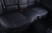 Autostoelhoes Achterkant 1 stuk Universeel - Leer - Auto Accessoires - Autohoes - Autostoel beschermer - Zwart - 133x49cm