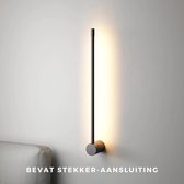 Wandlamp Binnen Industrieel Moderne Scandinavische Lampen - Nordic Design - Scandinavisch ontwerp - 50cm Wand Verlichting met stekkeraansluiting - Warm Wit Licht - Suitta®