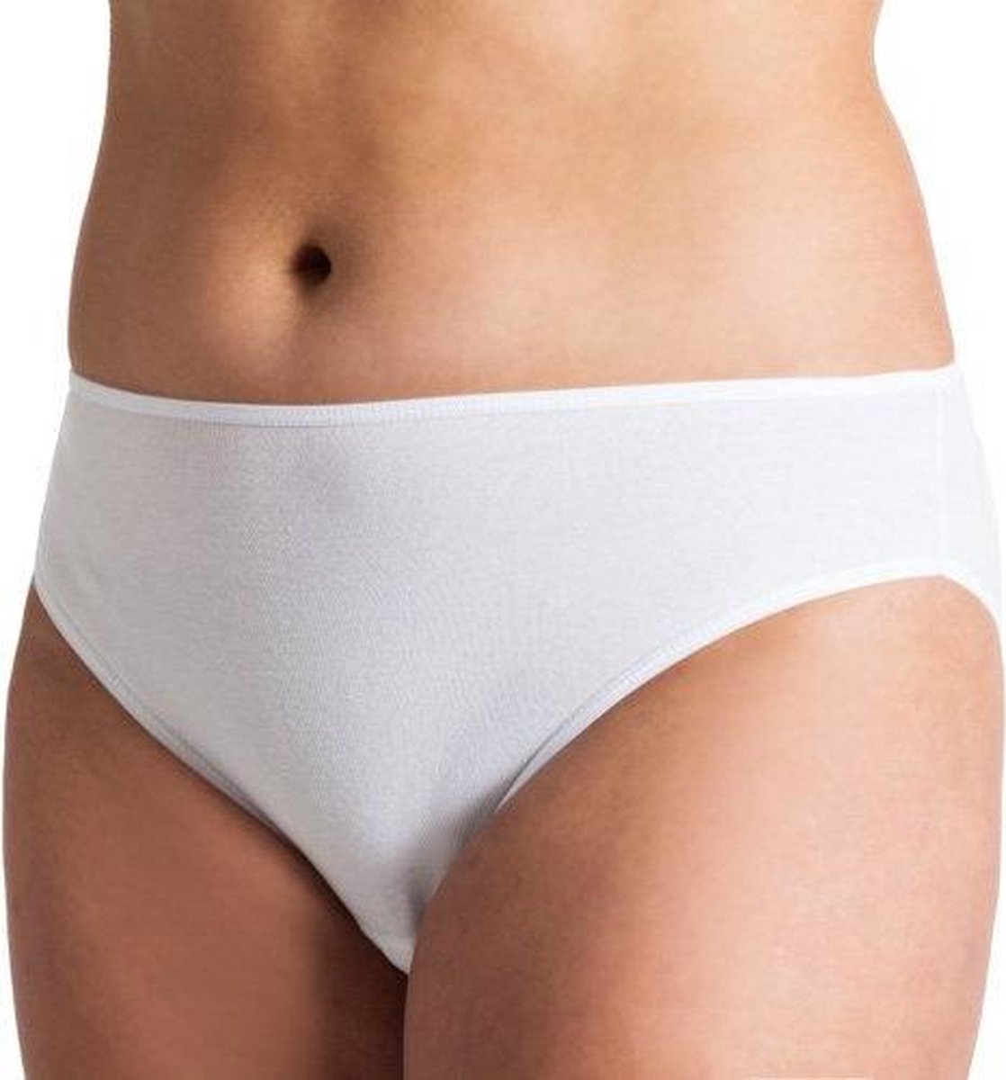 UnderWunder Heupslip – menstruatie ondergoed – incontinentie urineverlies vrouw – absorberend ondergoed – Wit maat 46/48