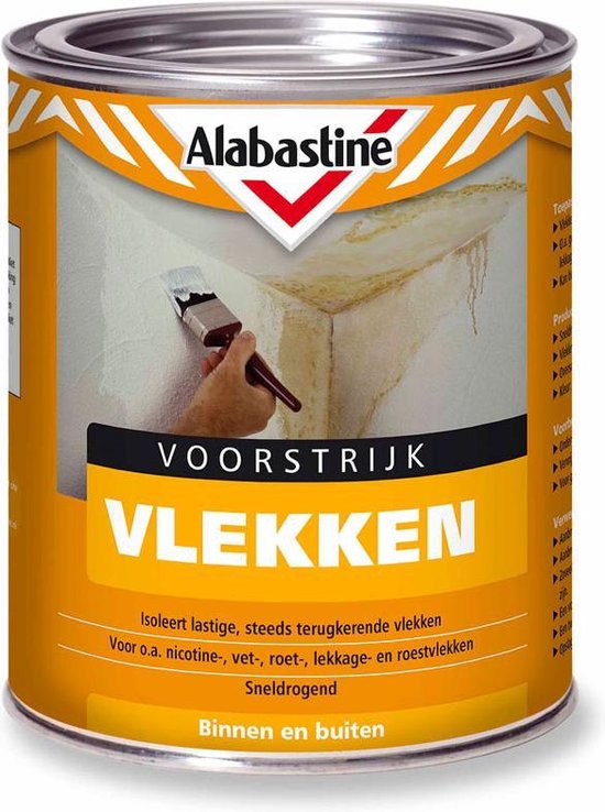 Alabastine Xtra Voorstrijk Vlekken - Wit - 1 liter - Alabastine