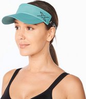 2XU Performance Visor Silver/Sage-Black