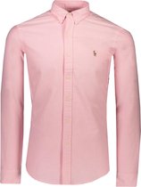 Polo Ralph Lauren Overhemd Roze Roze Getailleerd - Maat XS - Mannen - Never out of stock Collectie - Katoen