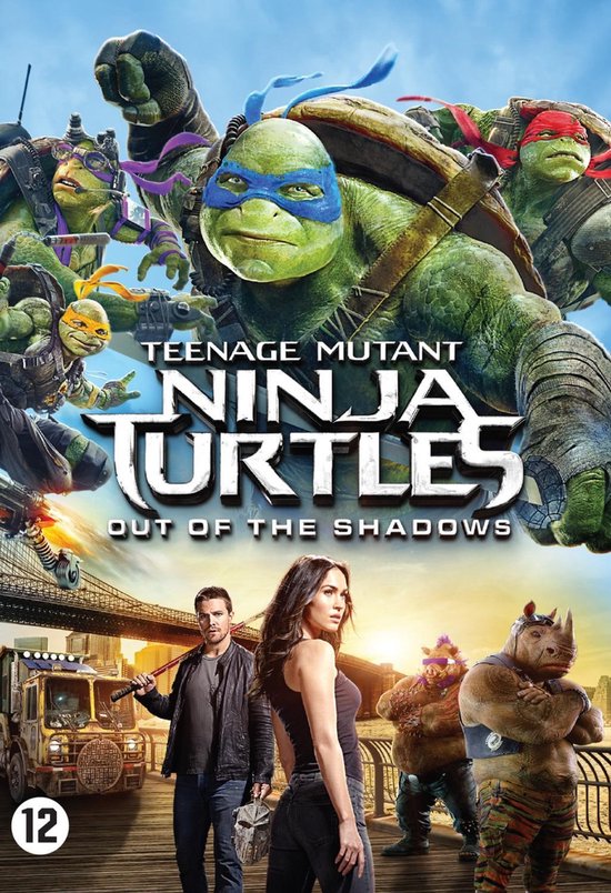 Teenage Mutant Ninja Turtles 2 - Out Of The Shadows (DVD)